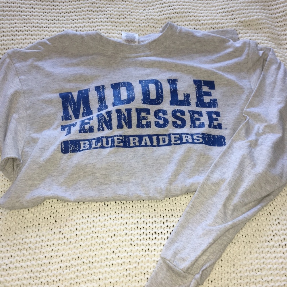 MTSU long sleeve shirt